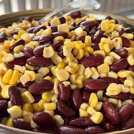Bohnen-Maissalat