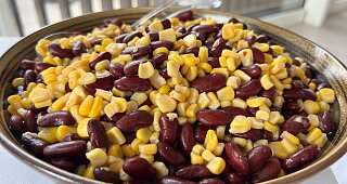 Bohnen-Maissalat